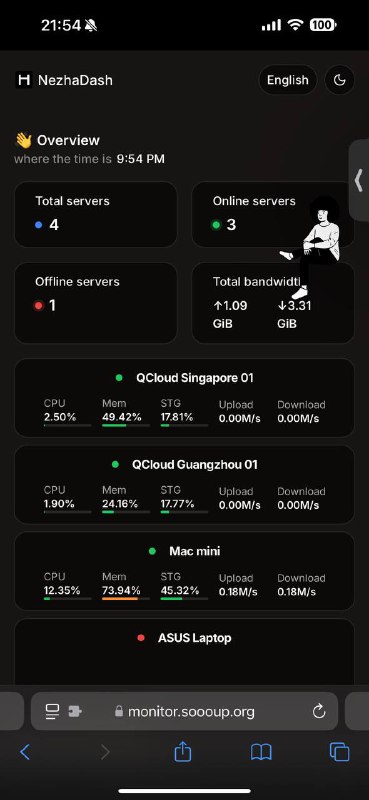 买了几台服务器